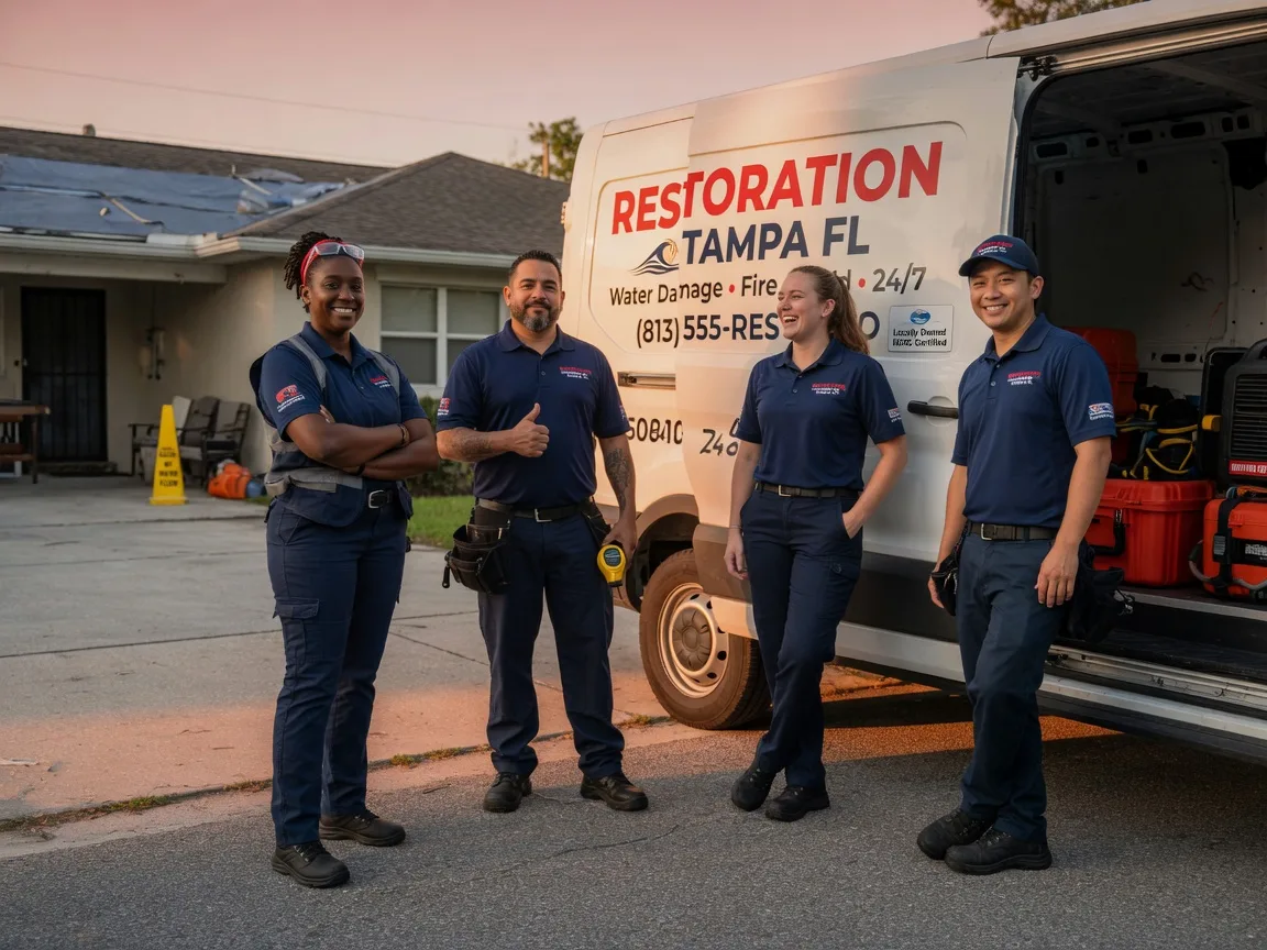 Water Damage Restoration company in New Summerfield, TX